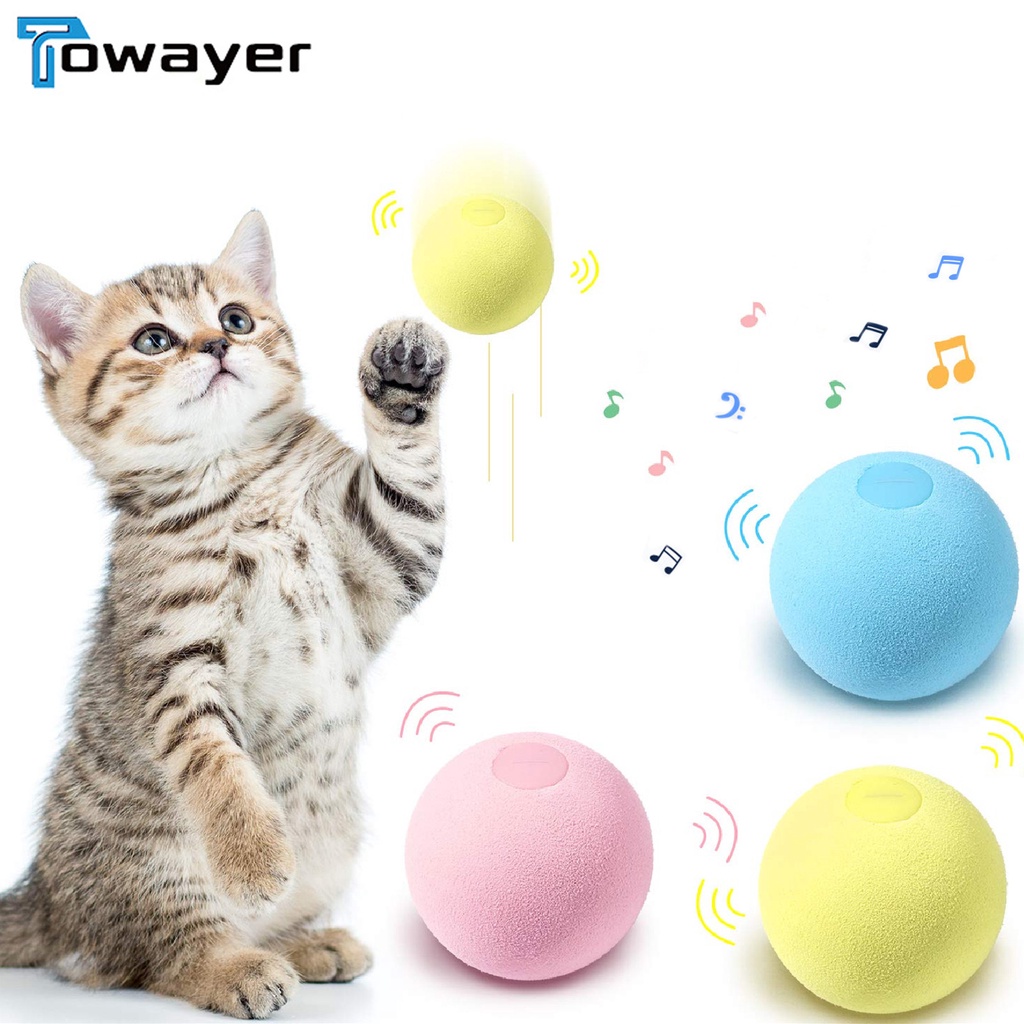 2-Tone Sisal Ball Pet Cat Toy Ball Gift Scratcher Rattler Play Ball Cat Toy 