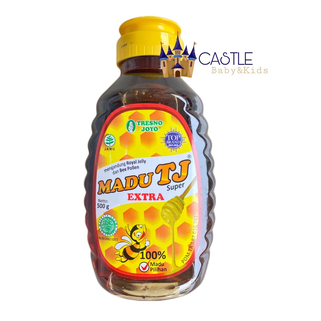 Castle - Madu TJ Murni - Madu TJ Super 150g - 250g - 500g - Madu asli - Madu Anak - Madu Tresno Joyo