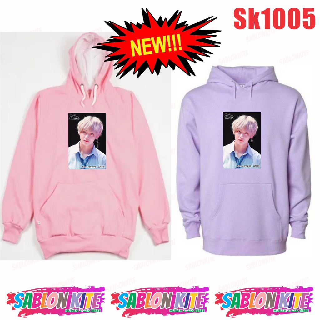 MURAH!!! HOODIE SWEATER KPOP TAEHYUNG V SK1005 JK V FG SG JH JM JIN UNISEX