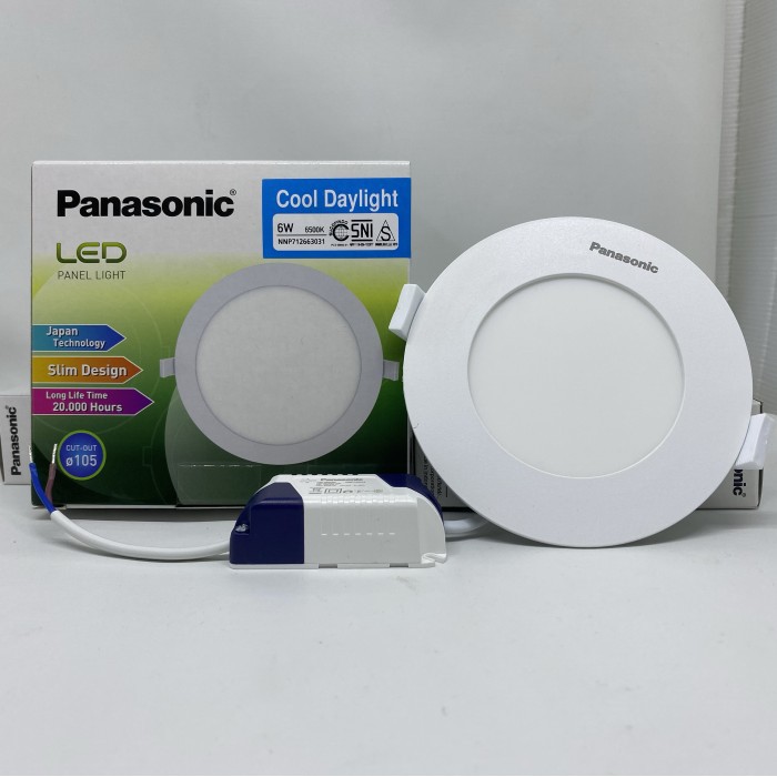 LED PANEL PANASONIC 6 WATT 6W NNP712663031 LAMPU LED PANEL INBOW