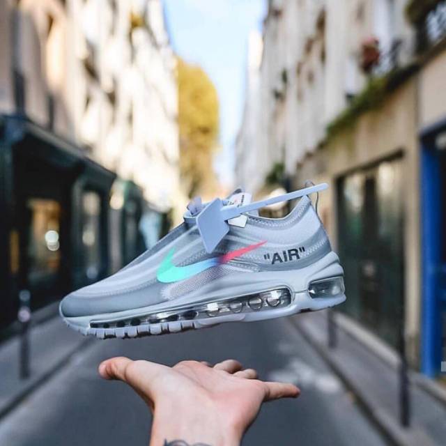 NIKE Airmax97 off white grey