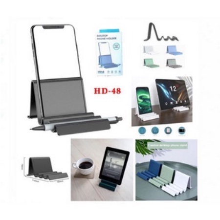 Holder Handphone HD48 Stand Meja Folding Tempat HP Universal Acc Plus