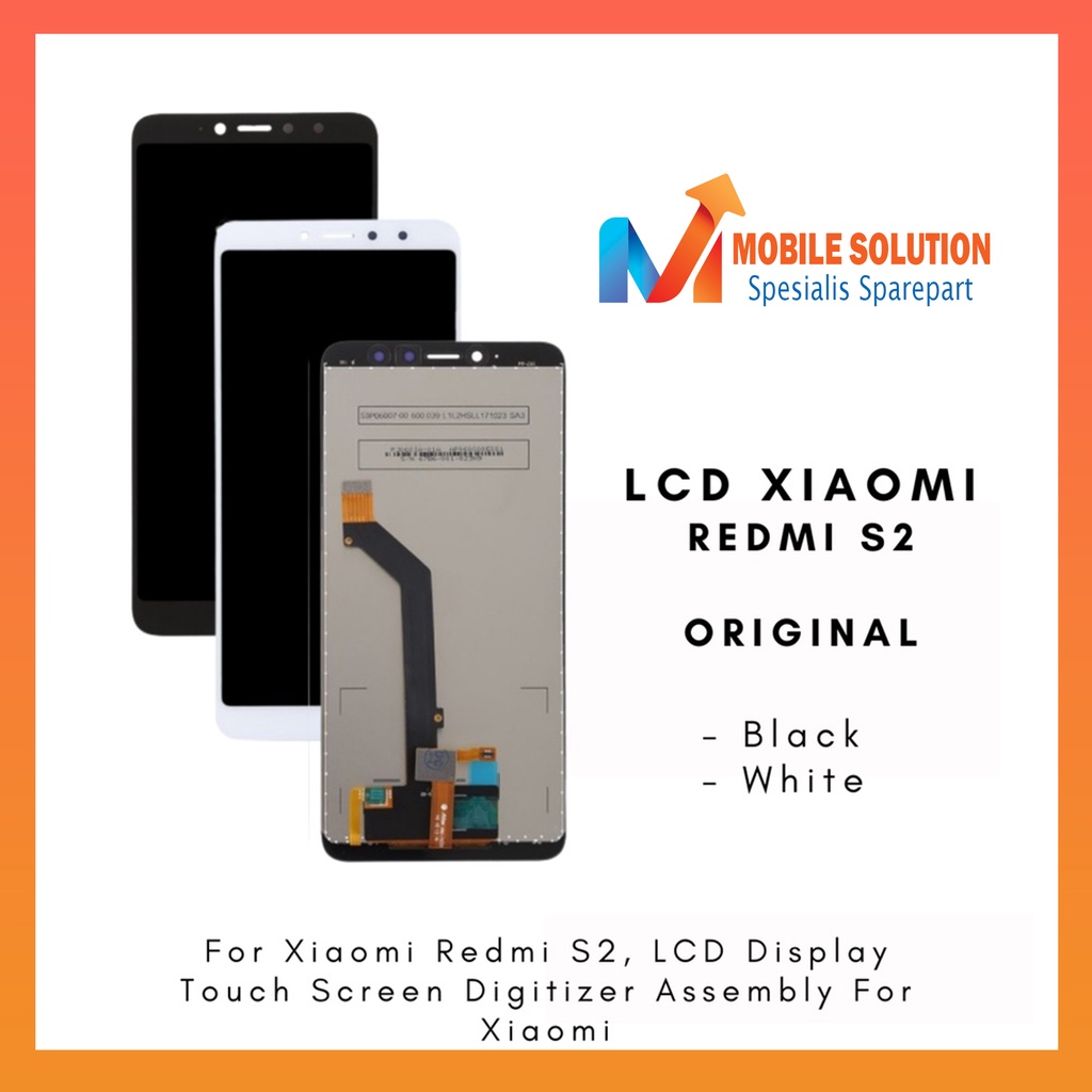 Grosir LCD Xiaomi Redmi S2 ORIGINAL 100% Fullset Touchscreen Garansi 1 Bulan + Packing / Bubbel