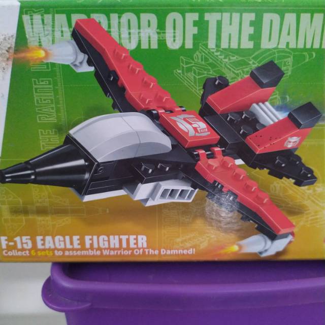 Lego 6 in 1 robot mainan anak