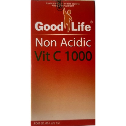 Vitamin C 1000 mg "Good Life" aman dikonsumsi bagi penderita lambung