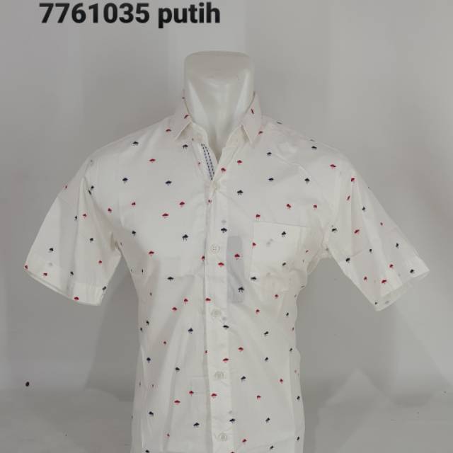 Kemeja pria lengan pendek basic 7761035