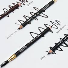 PENSIL ALIS Implora 2 IN 1 Black Dan Brown BPOM ORIGINAL EYEBROW PENCIL KM