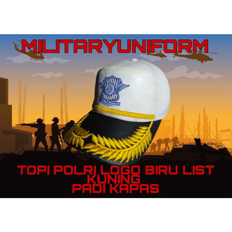 TOPI POLRI PREMIUM TOPI POLISI