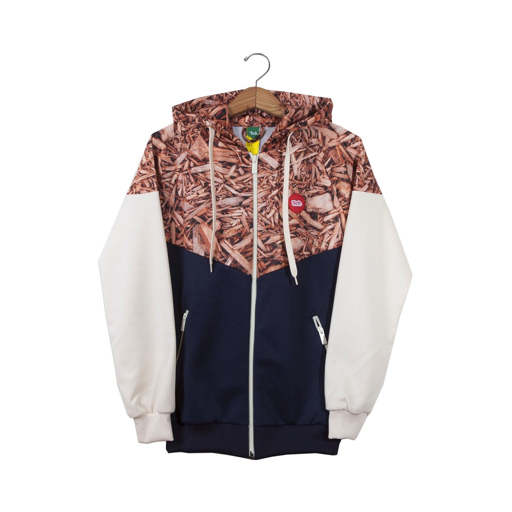 Sch Jacket SDT HOOD 30 NAVY BLUE-OFFWHT