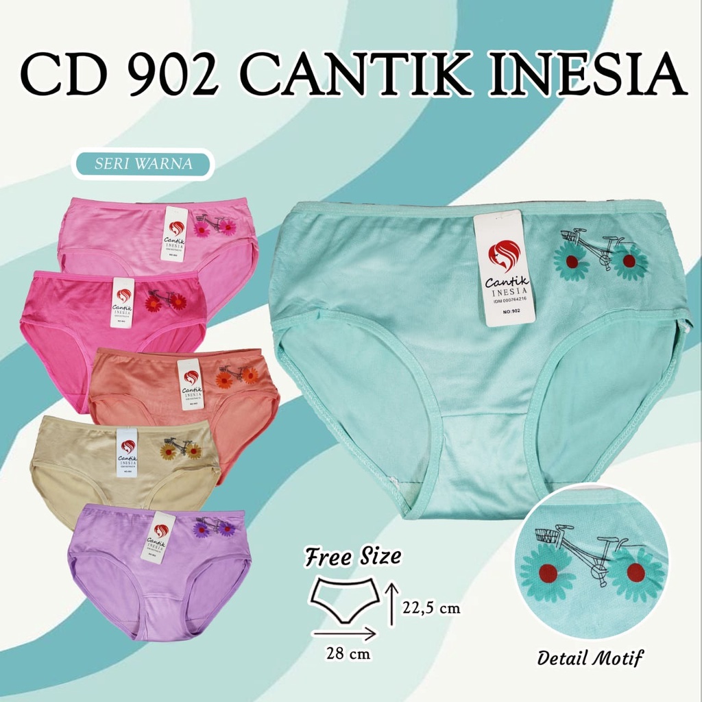 BEE - Celana Dalam Wanita Dewasa / Cd Wanita Undies Premium 902 Inesia