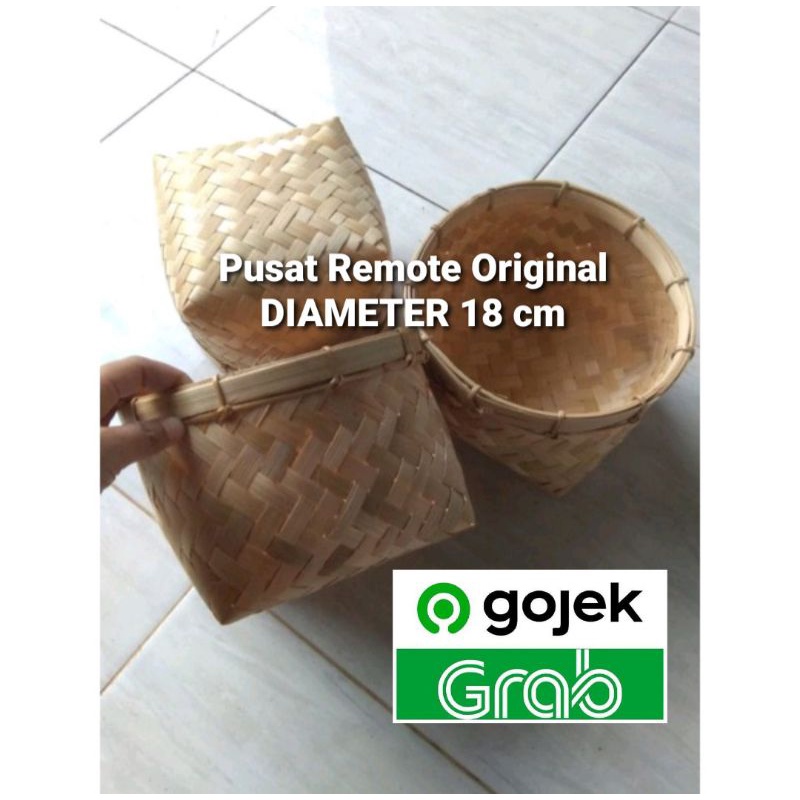 TUMBU BAMBU HAMPERS BESEK BAMBU NASI DIAMETER 18cm 18cm