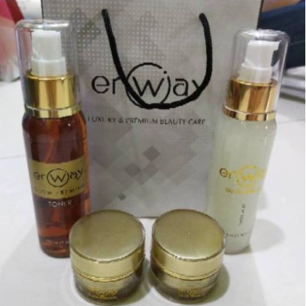 SKINCARE MURAH/ ERWAY BPOM ORIGINAL/ PAKET ERWAY GLOW PREMIUM ORIGINAL