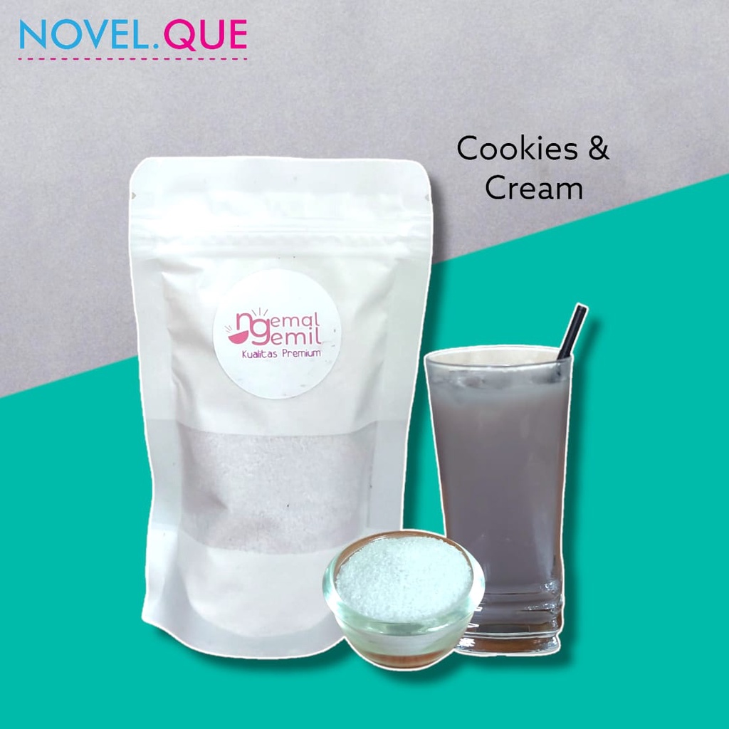 

Bubuk Minuman Rasa Cookies & Cream - Kualitas Premium