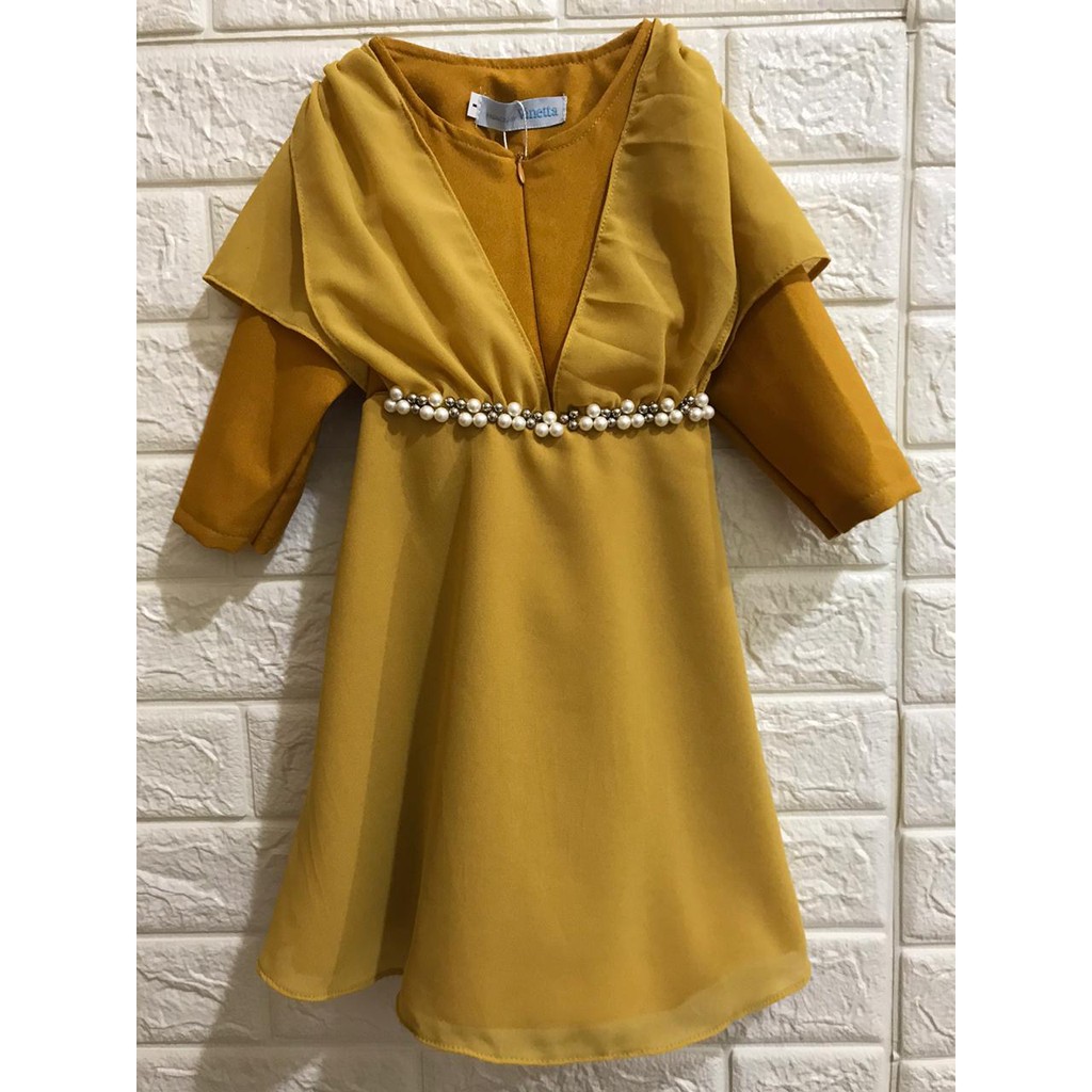 dress maxi anak perempuan fashion/   baju anak fashion/gamis anak Jessica Collection 401#