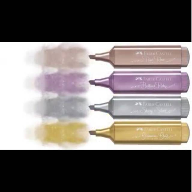 

Highlighter metalic Faber Castell