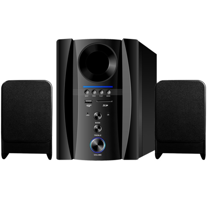[Fzn] ~ ICHIKO LS 70 Speaker Multimedia Bluetooth - Hitam