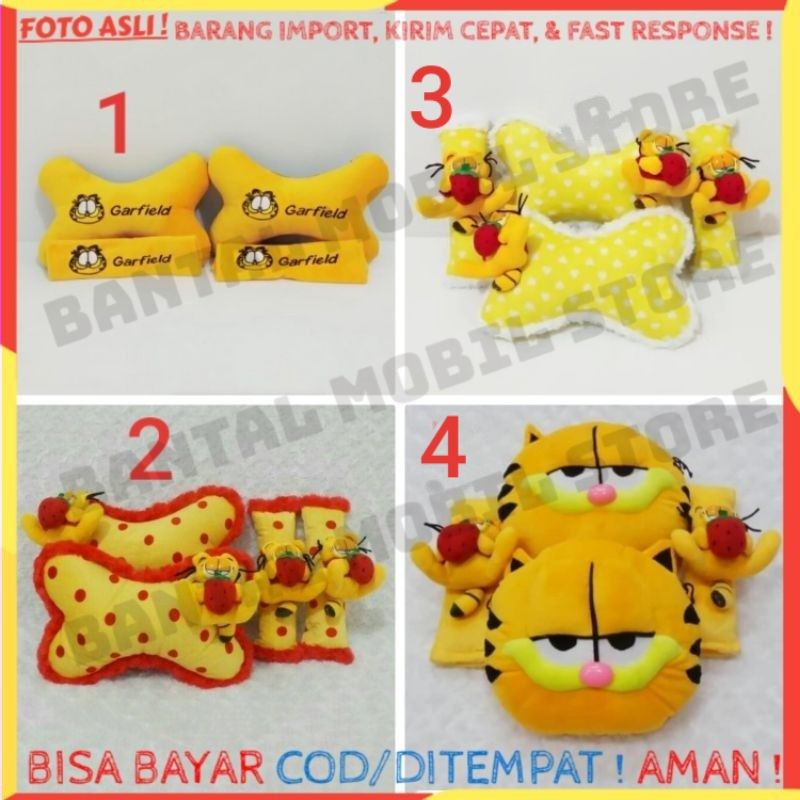 SET CAR BANTAL SANDARAN HEADREST JOK KEPALA LEHER TISU TISSU TISUE TISSUE SAFETY BELT SABUK PENGAMAN