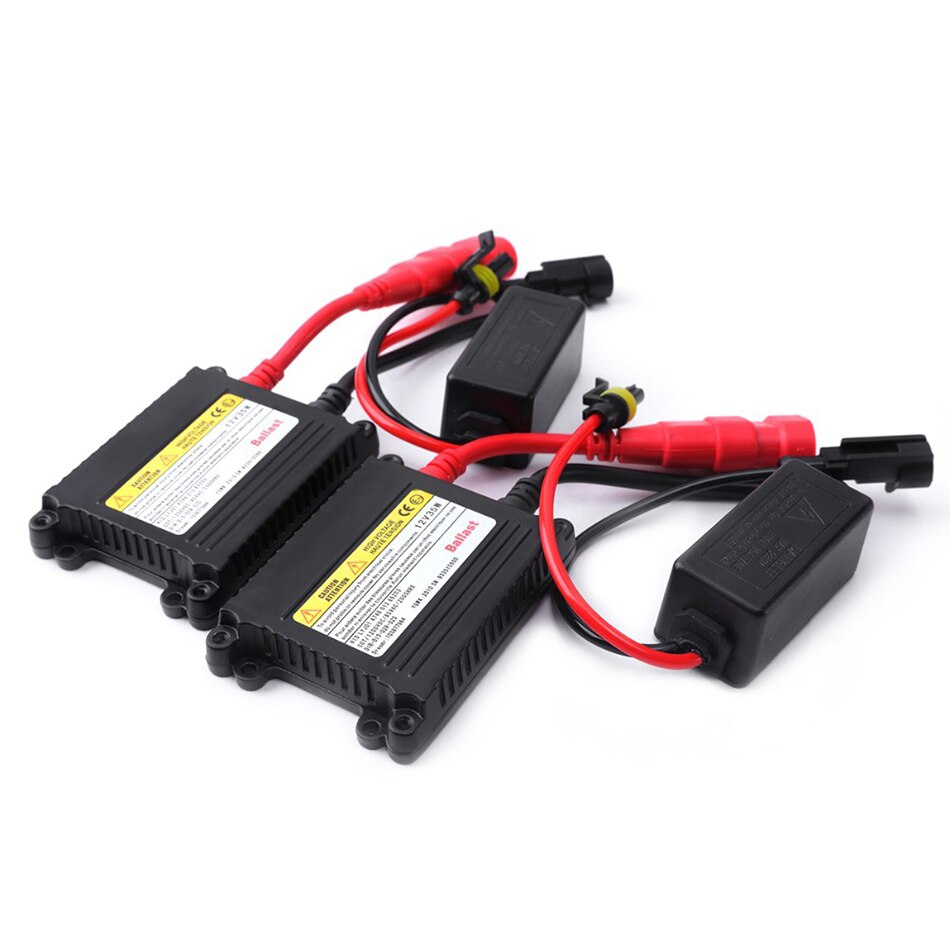 1/2 Pcs 35W/55W Super Slim Xenon Ballast DC 12V HID Ballast untuk H1 H3 H7 H8 H9 H11 9005 9006 H4 Modul Kontrol Lampu Mobil Kit