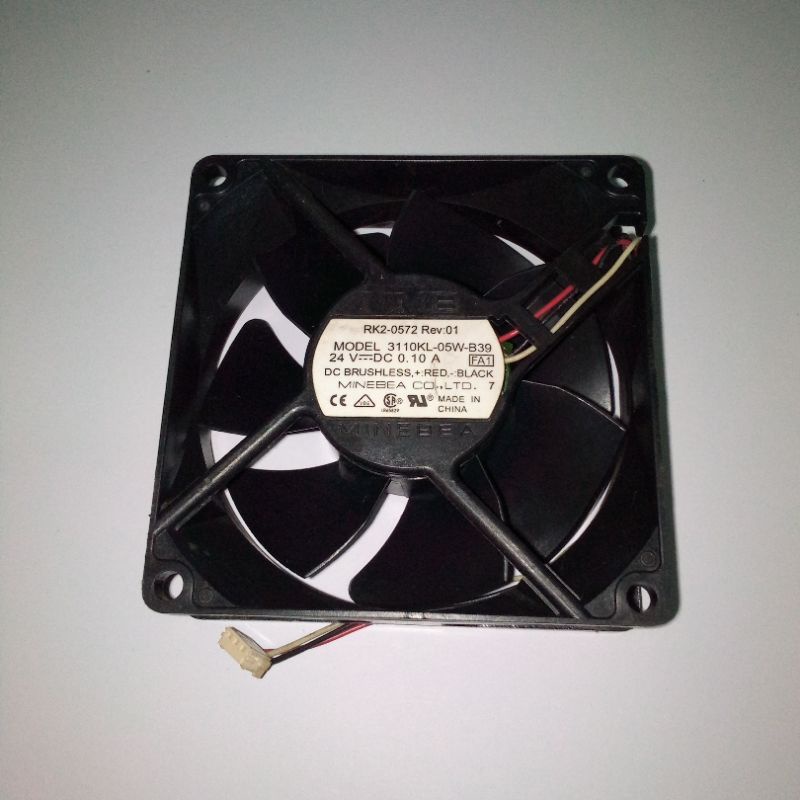 KIPAS FAN 8CM NMB 3110KL-05W-B39 24V 0.1A GARANSI