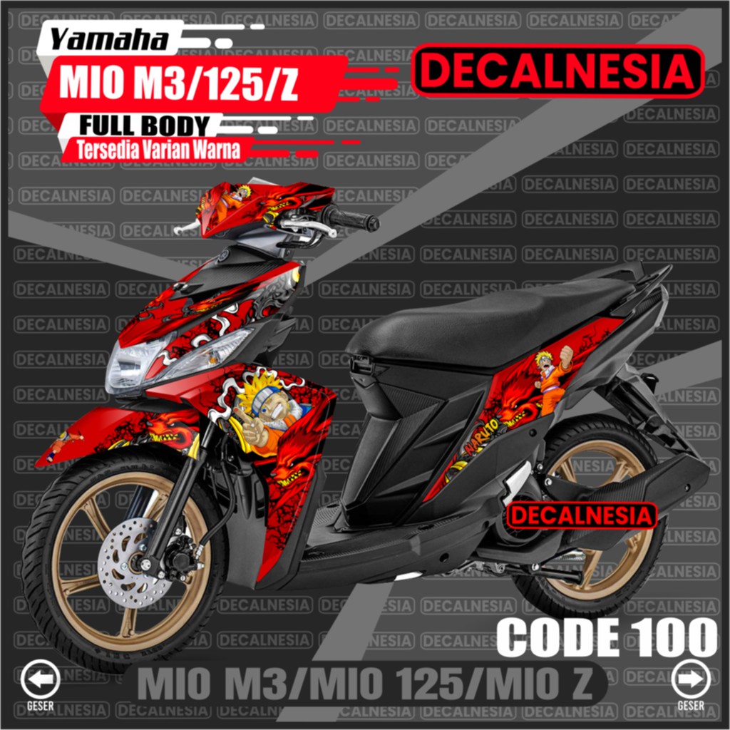 Harga Stiker Mio M3 125 Terbaru November 2021 BigGo Indonesia