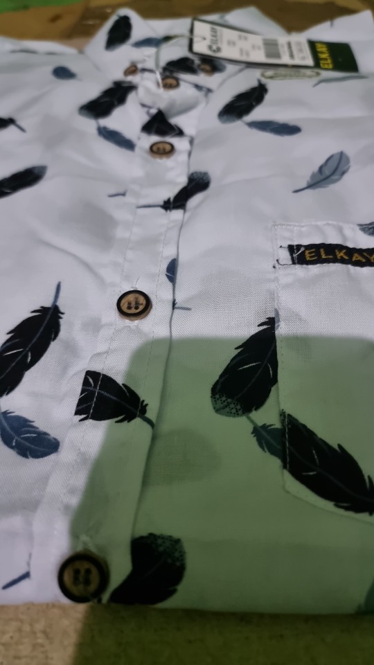 Kemeja Pria Lengan Pendek Surfing