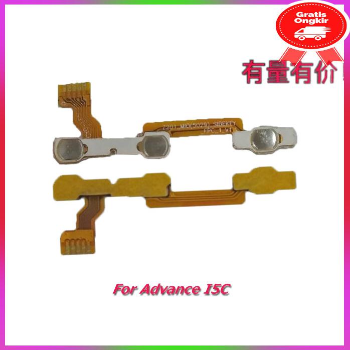 SPAREPART HP FLEXIBLE ON OFF PLUS VOLUME ADVANCE I5C FLEX ADVAN BISA COD