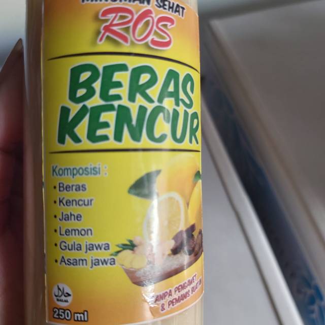 

Minuman jamu beras kencur 250 ml