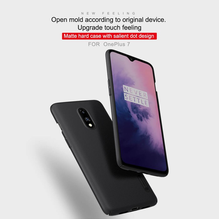 Hard Case Oneplus 7 Nillkin Frosted Shield Casing Original