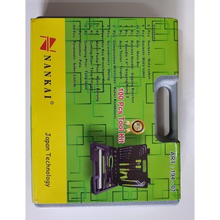 Nankai Tool kit 100 pcs Set Kunci Perkakas toolkit