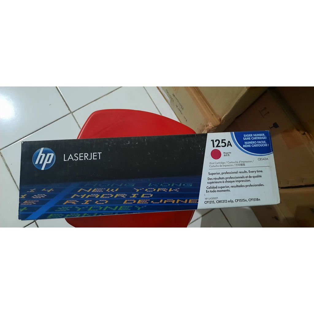 Toner Cartridge HP Laserjet 125A [CB540A] [CB541A] [CB542A] [CB543A] Original