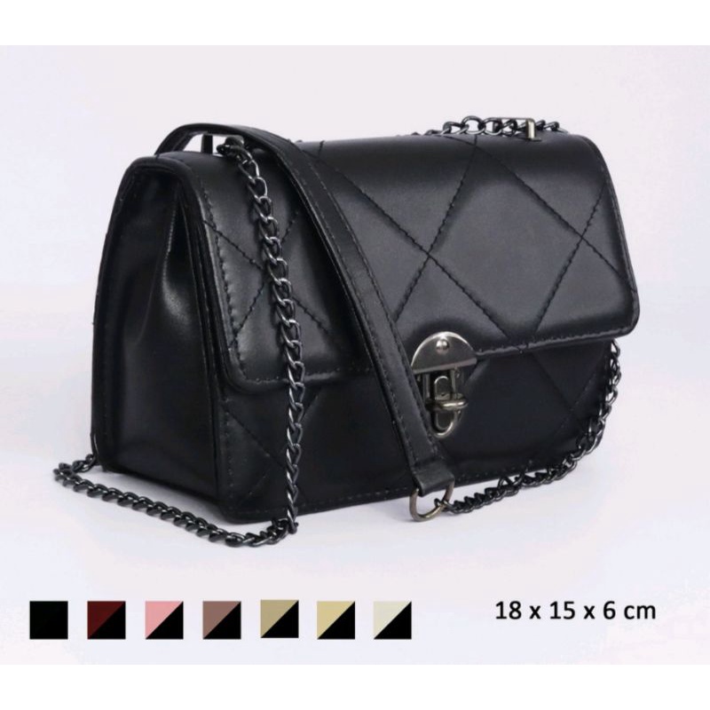 OVAL.BLACK.KAY_RANTE-tas wanita TERMURAH