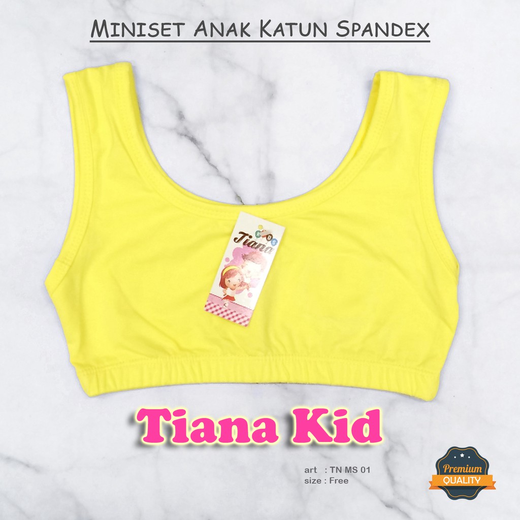 TIANA KIDS | Miniset Anak Pelajar KATUN / Atasan Anak KATUN / art TN MS-01 Talibesar