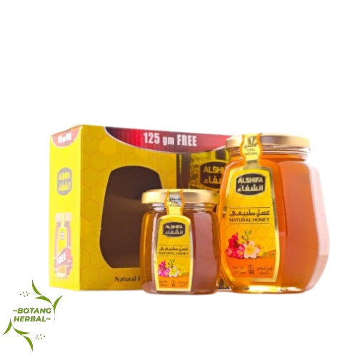 

Madu Al-Shifa 500gr Free Al Shifa 125gr Original / Madu Alshifa 500gr Free 125gr / MADU MURNI / MADU ASLI/ MADU NATURAL HONEY BEE 500gr
