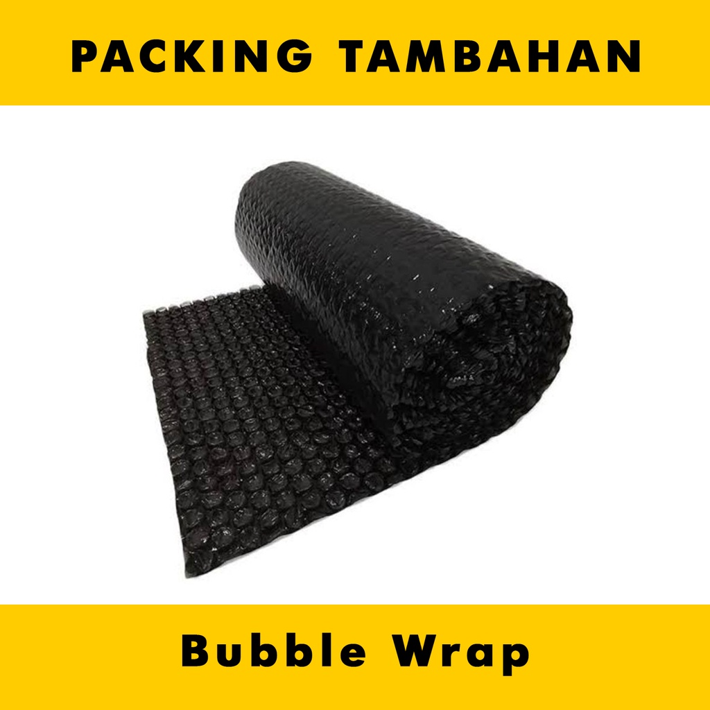 Packing tambahan bubble wrap packing