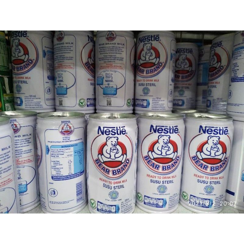 

Susu Nestle bear brand gold dan putih