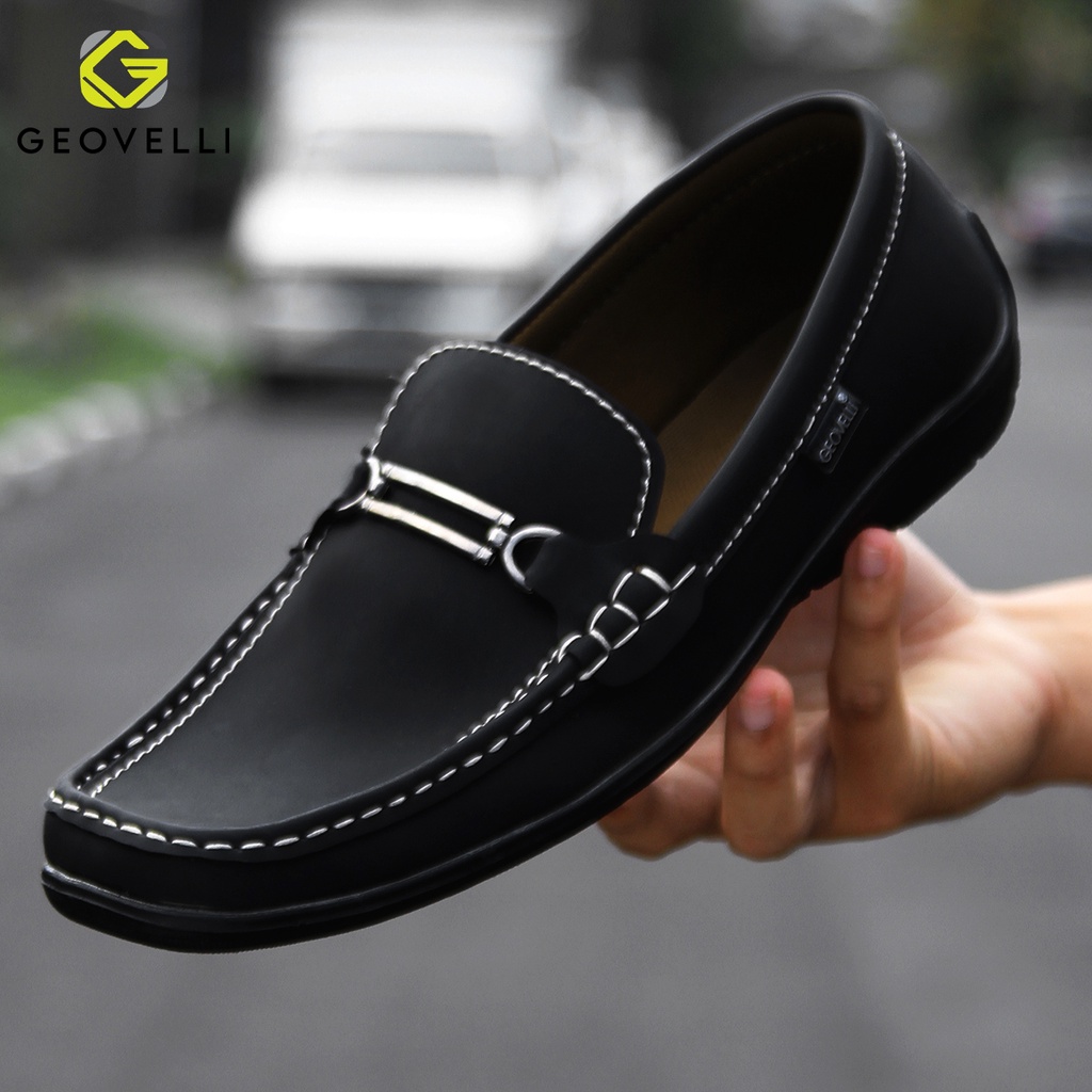 Sepatu Casual Pria Sepatu GEOVELLI Pria 100% Brand Lokal Sepatu Santai Anti Slip Trendy Outdoor