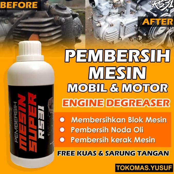 ------] Cairan pembersih mesin motor | penghilang kerak mobil, pembersih karat