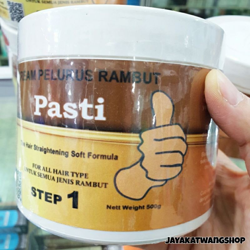 JEMPOL Step 1 (500GR) / DUVAL / Cream Pelurus Rambut PASTI / Smoothing Rebonding