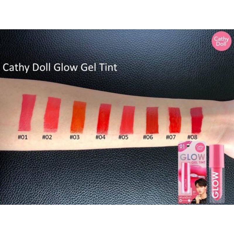 Cathy Doll Glow Gel Tint Liptint X Brightwin win metawin | Cathy Doll Vit C Water tint