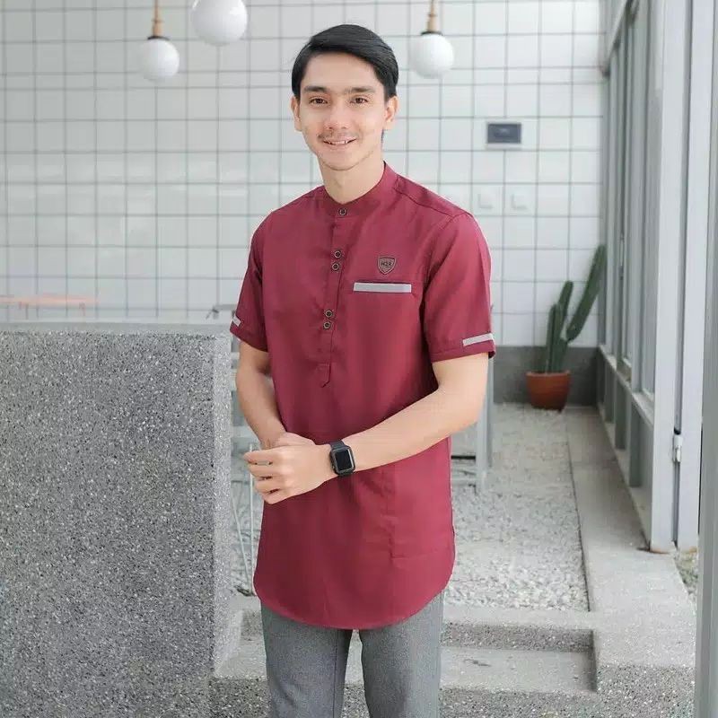 Baju Koko Kurta Dewasa Premium Bahan Catton Adem Size M L XL XXL