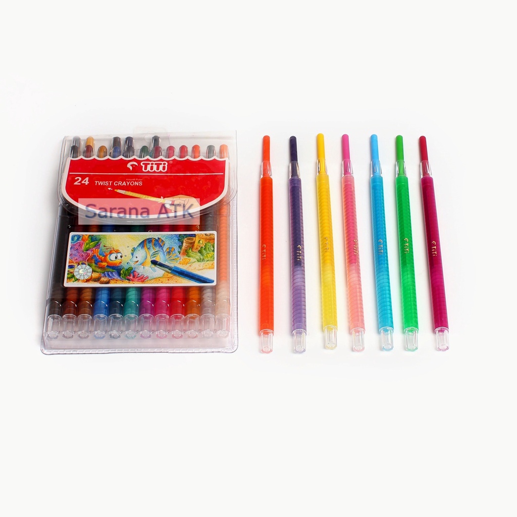 

Titi - Crayon Puter Isi 24 Set