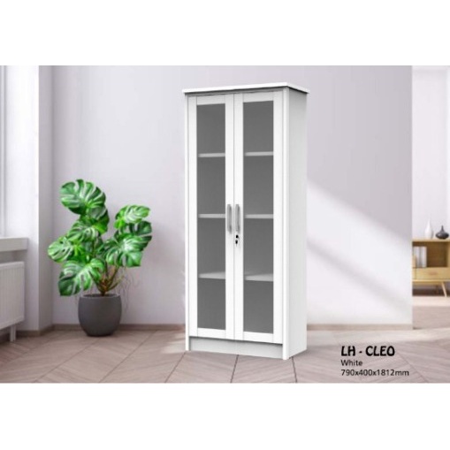 LEMARI BUKU / LEMARI HIAS / LH CLEO/DROP ONLY