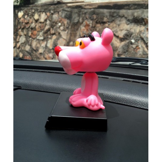 Terlaris PAJANGAN HIASAN DASHBOARD MOBIL PINK PANTHER KEPALA GOYANG Limited!