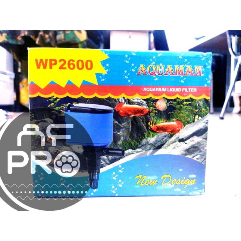 PROMO MURAH Pompa aquarium kolam AQUAMAN WP 2600