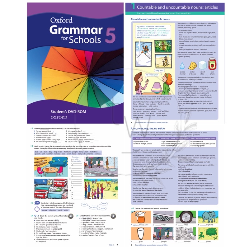 Oxford Grammar for Schools 1 2 3 4 5 Student’s Teacher’s Book Audio - Buku Inggris Anak-Level 5 (PDF)