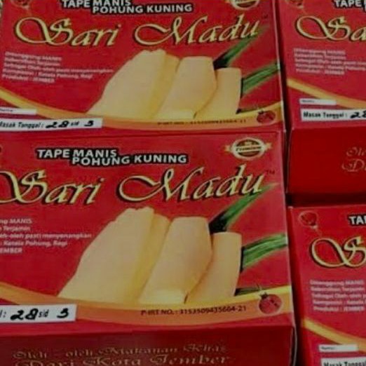 

Tape Sari Madu khas Jember Original