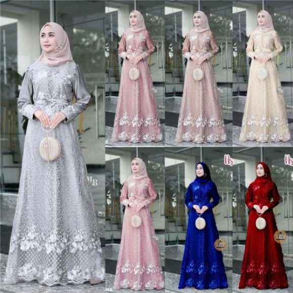 ASMARA GOWN GAMIS PESTA MODERN GAMIS PERNIKAHAN SERAGAM PERNIKAHAN