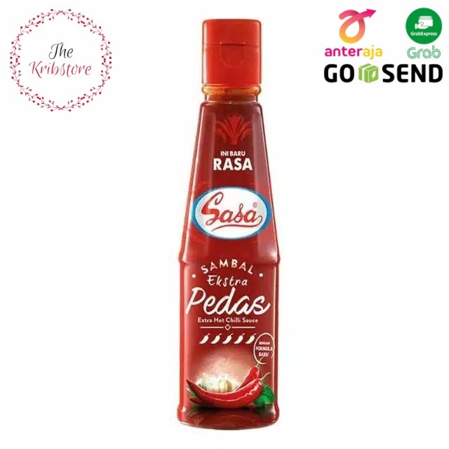 

SASA Saus Extra Pedas Sambal Asli 135 ml - Pet