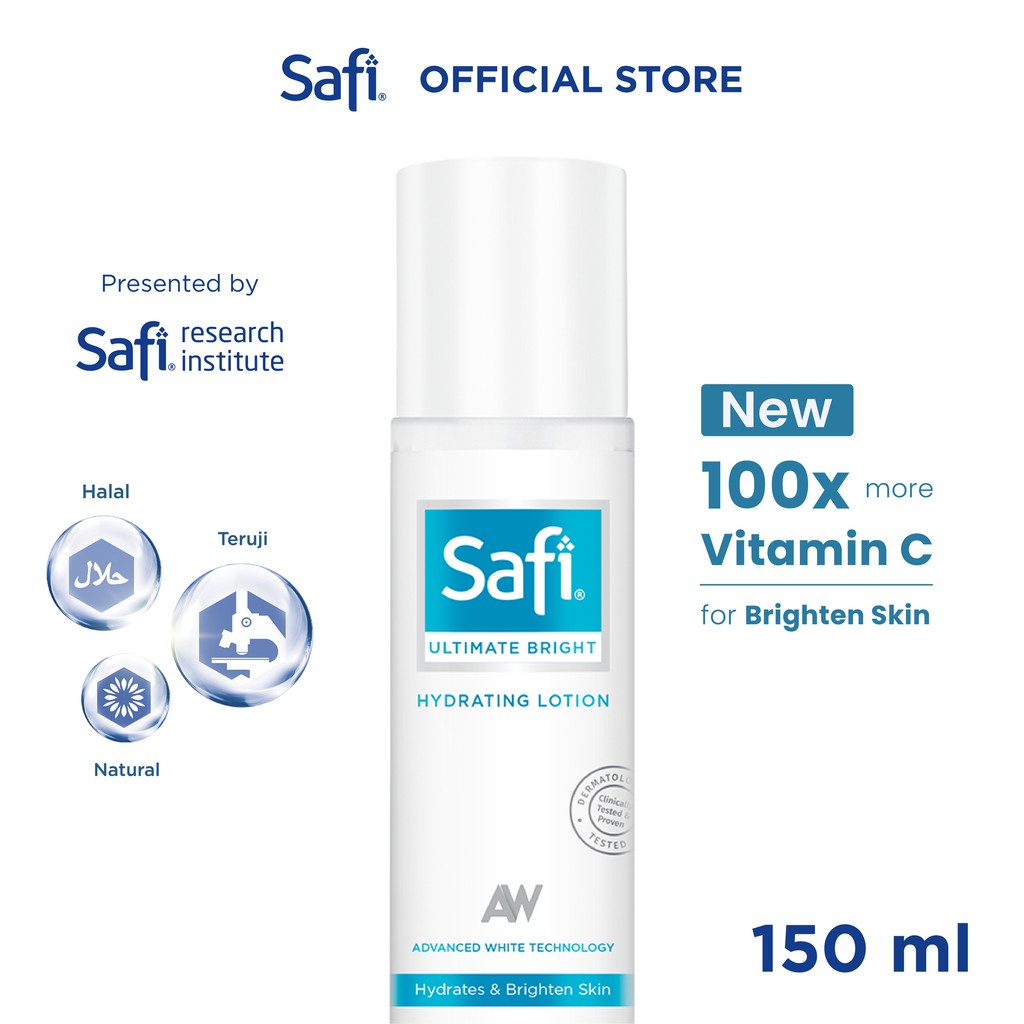 ❤ MEMEY ❤ SAFI Ultimate Bright Hydrating Lotion 150ml