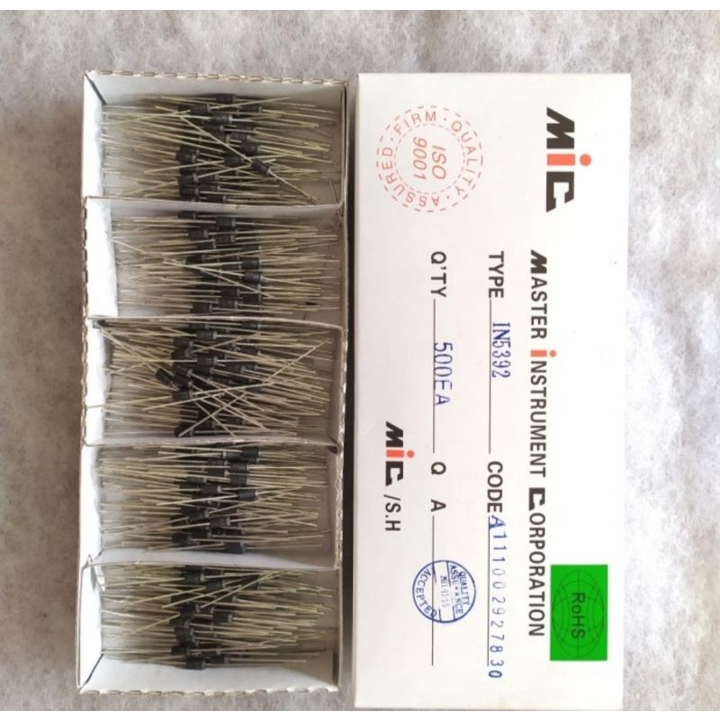 Jual per 500 pcs diode in5392 dioda 2A in 5392 MIC | Shopee Indonesia